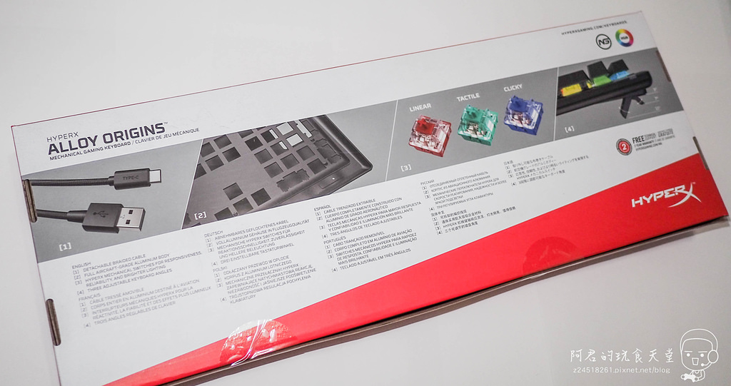 【開箱】HyperX Alloy Origins｜首款HyperX設計的機械紅軸