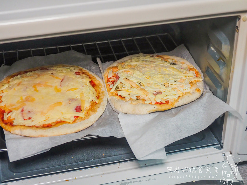 【宅配】卡菲努努手工Mini手掌披薩｜在家也能吃到彷彿現烤｜不只好吃還很方便