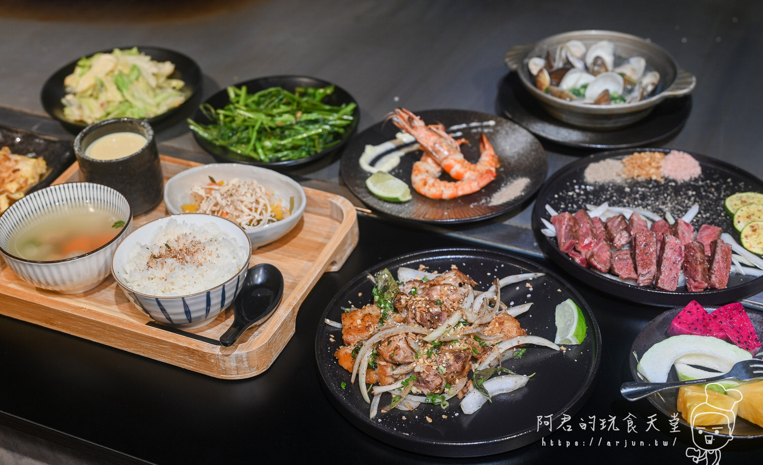 【台中】薪笈鐵板燒｜融入日式風格的新創鐵板料理～讓平價也能吃的很奢華